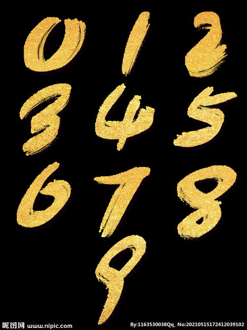 金粉數(shù)字 賦予數(shù)字廣告代理獨(dú)特可商用視覺魅力